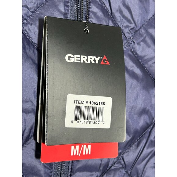 Gerry Women's Puffer Packable Reversible Down Vest in Indigo/Port - Sz M - NWT - Picture 8 of 11